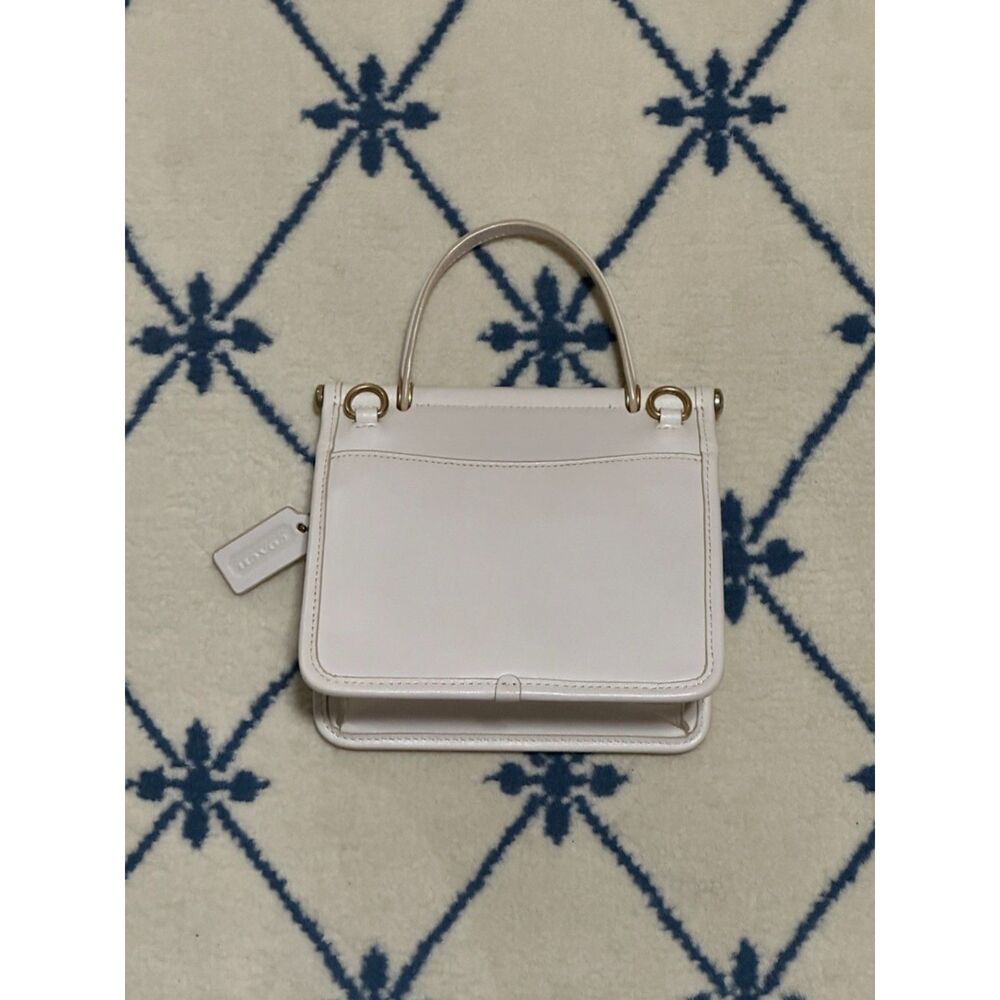 Coach 2021 Willis Top Handle 18 - Chalk - Picture 3 of 8